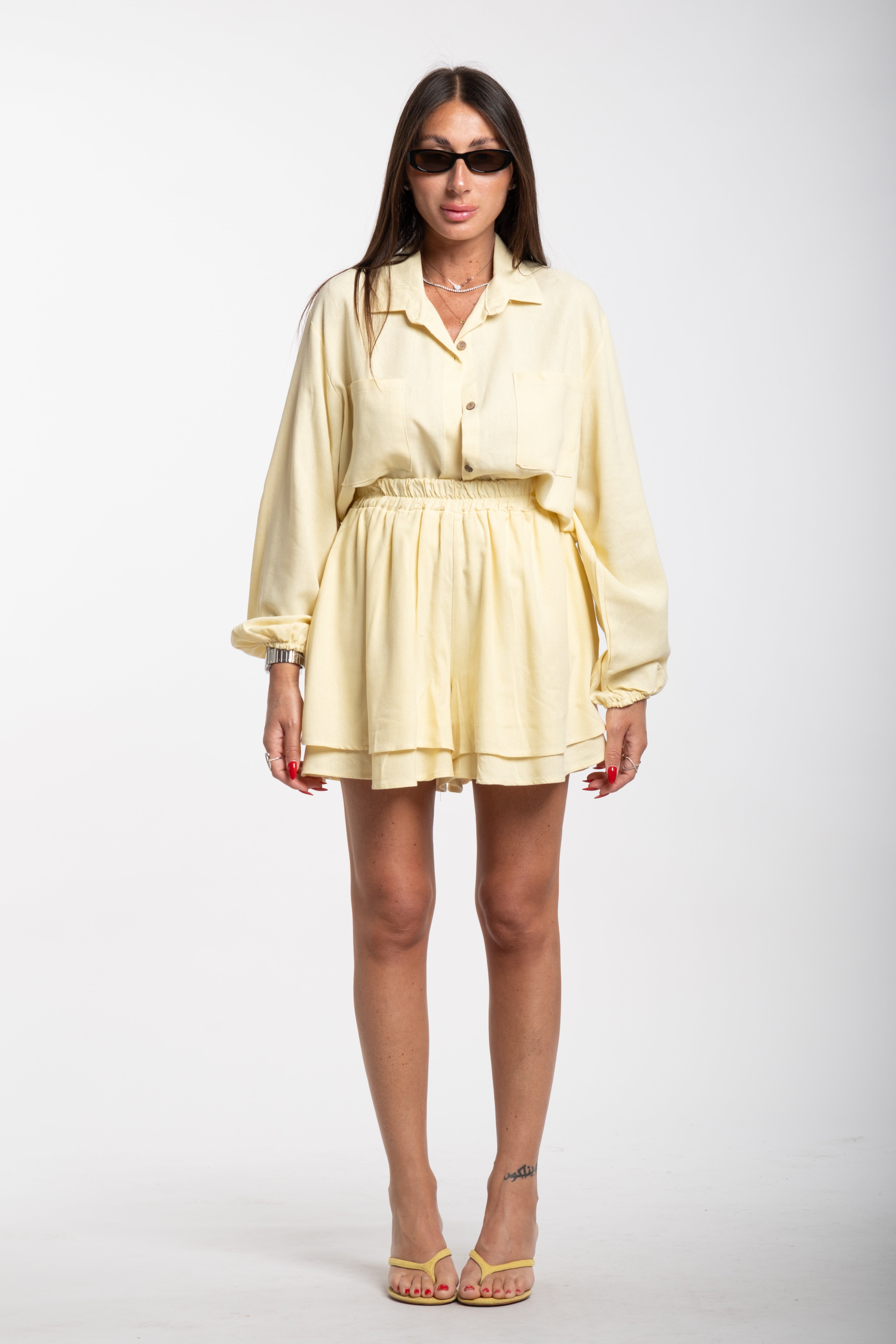 Coordinato summer giallo