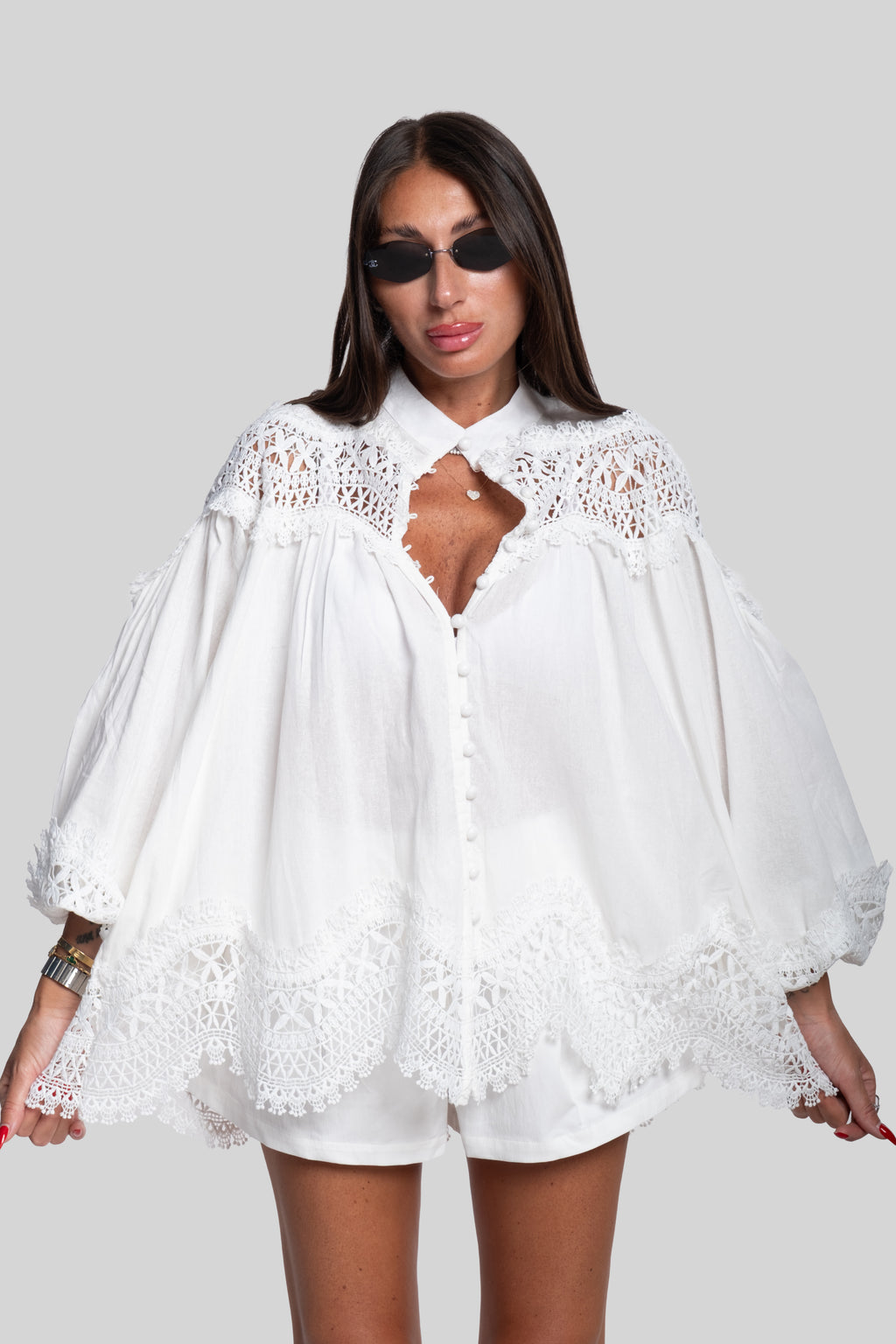 Camicia Positano bianca