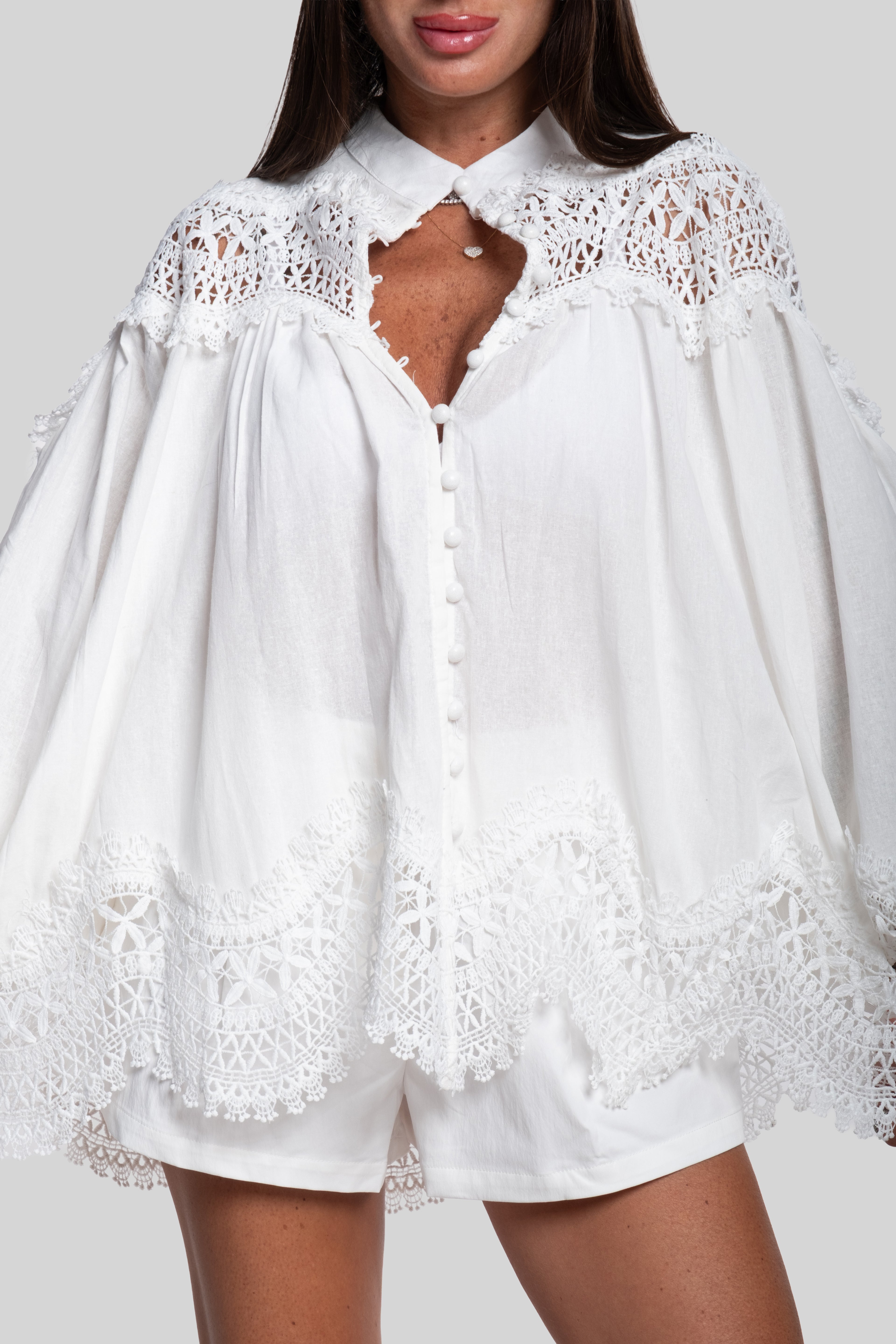 Camicia Positano bianca