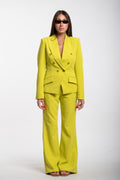 Tailleur Luxury verde acido