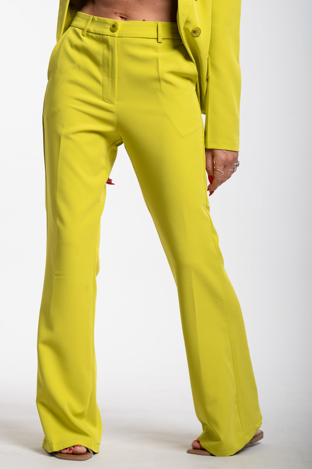 Tailleur Luxury verde acido