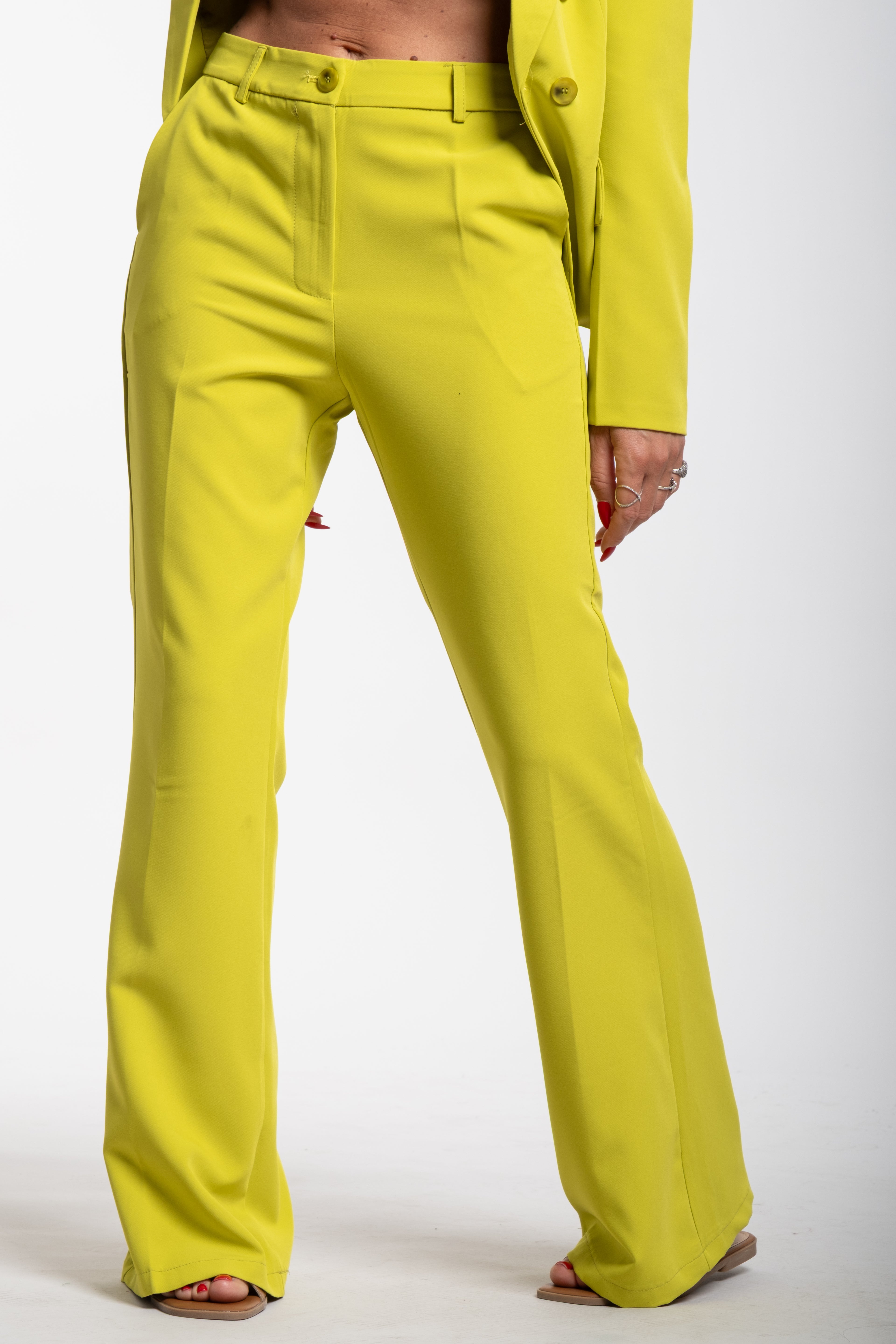 Tailleur Luxury verde acido