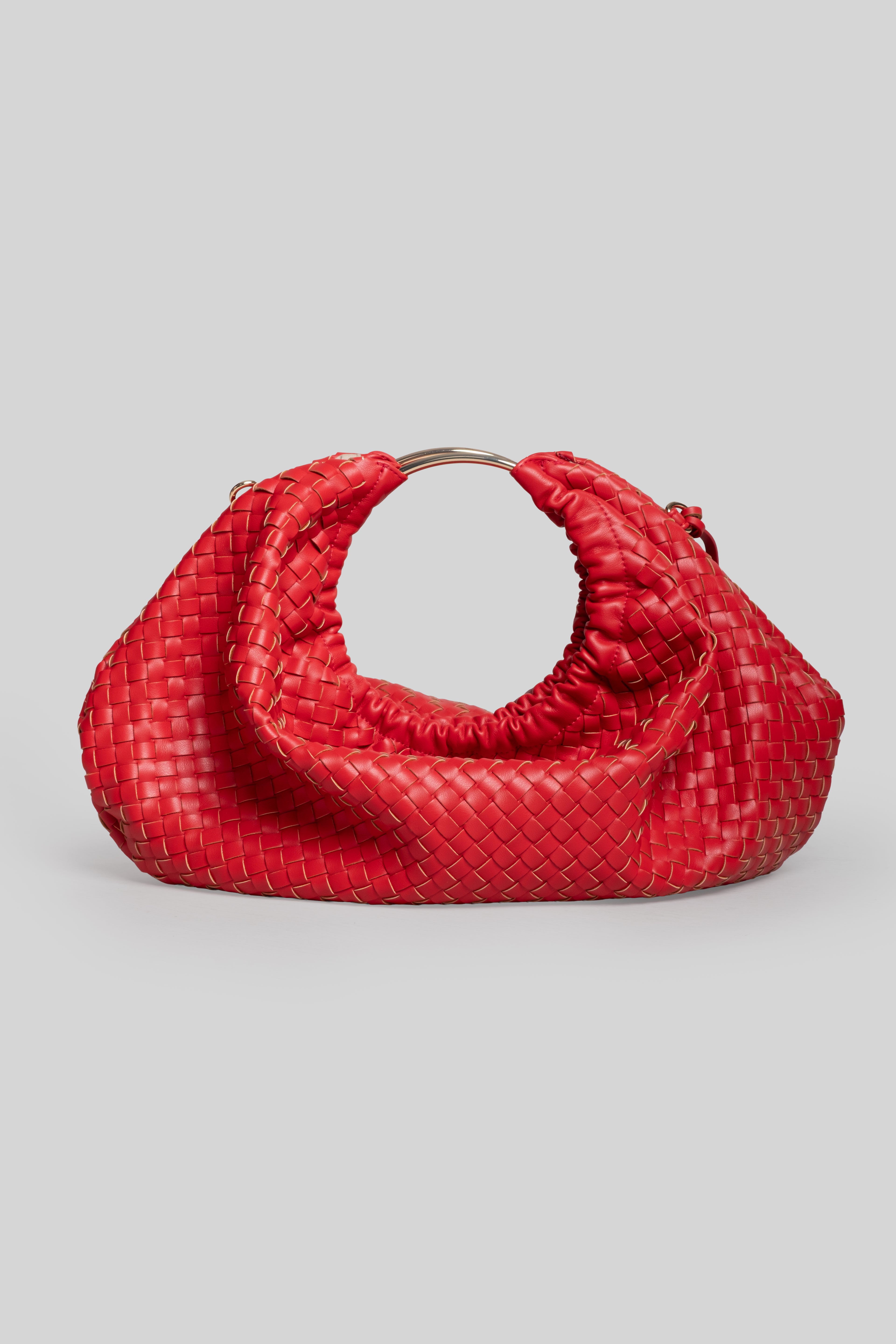 Borsa cluch bottega rossa