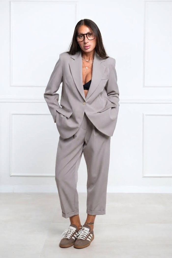 Tailleur Andrea fango